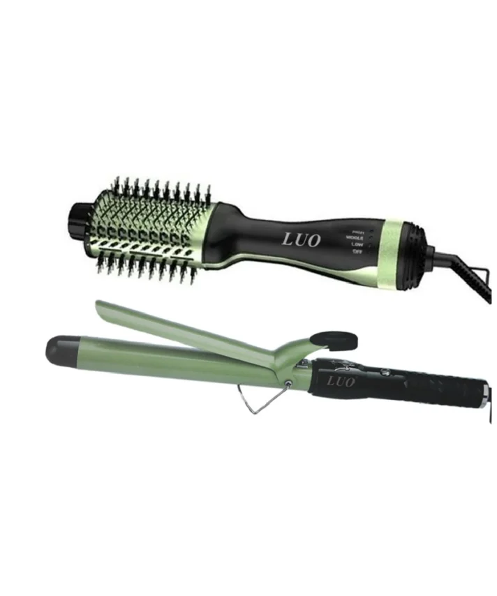 BUCLEADOR Y CEPILLO SECADOR LUO LU-4657 KIT