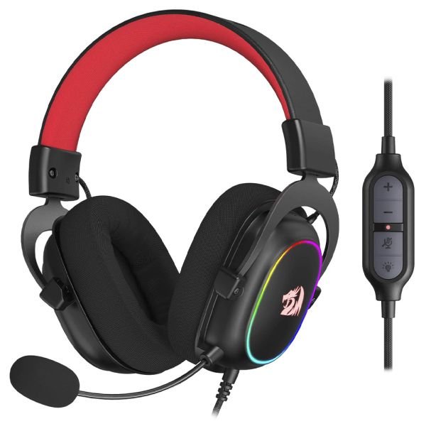 AURICULAR REDRAGON Zeus X H510-RGB USB Negro