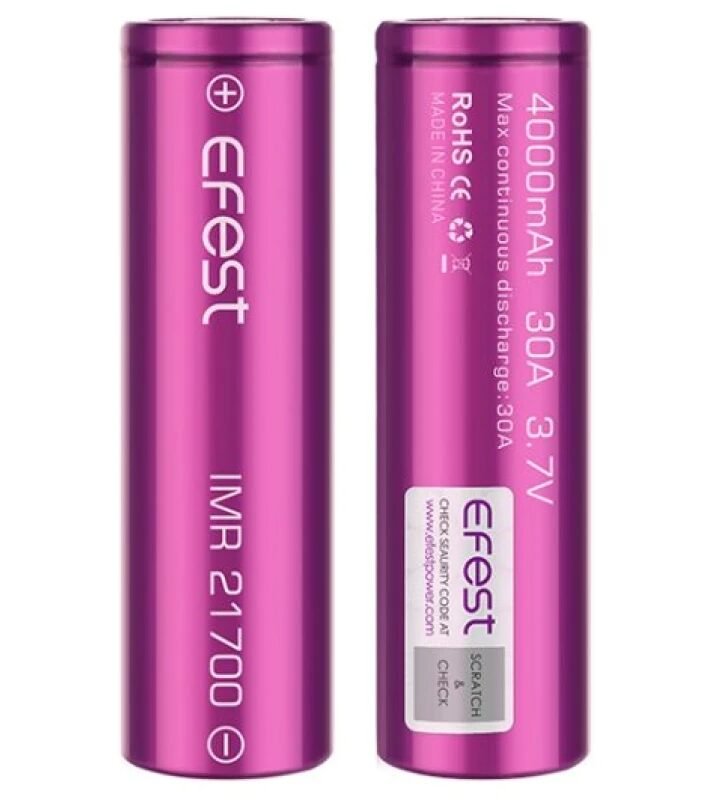 BATERIA EFEST 21700 4000MAH