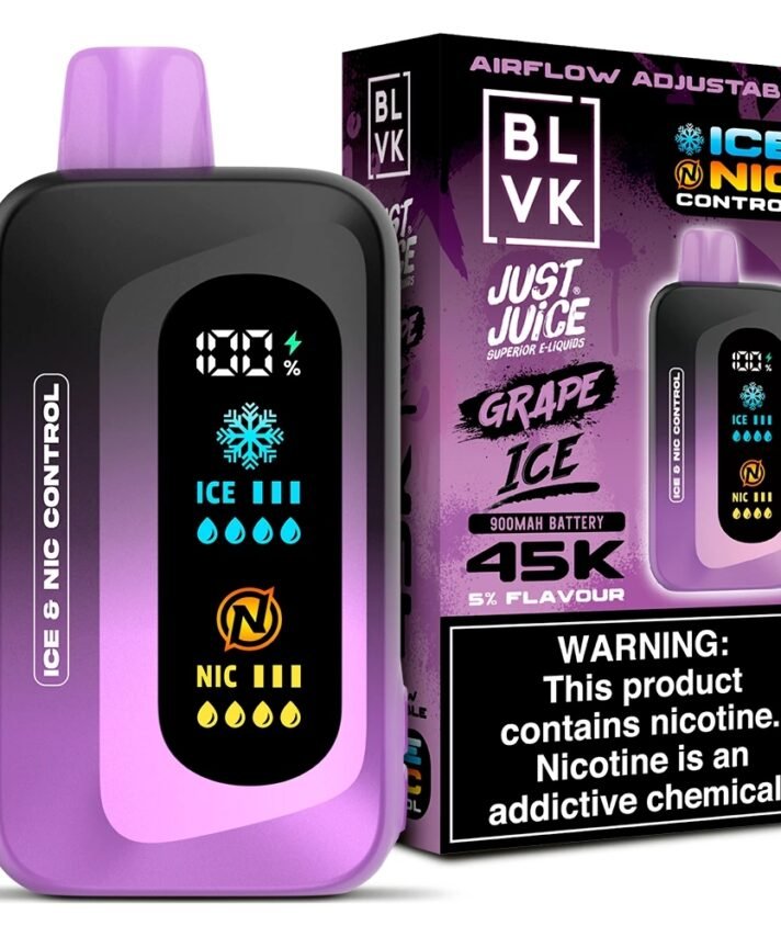 BLVK JUST JUICE 45K GRAPE ICE
