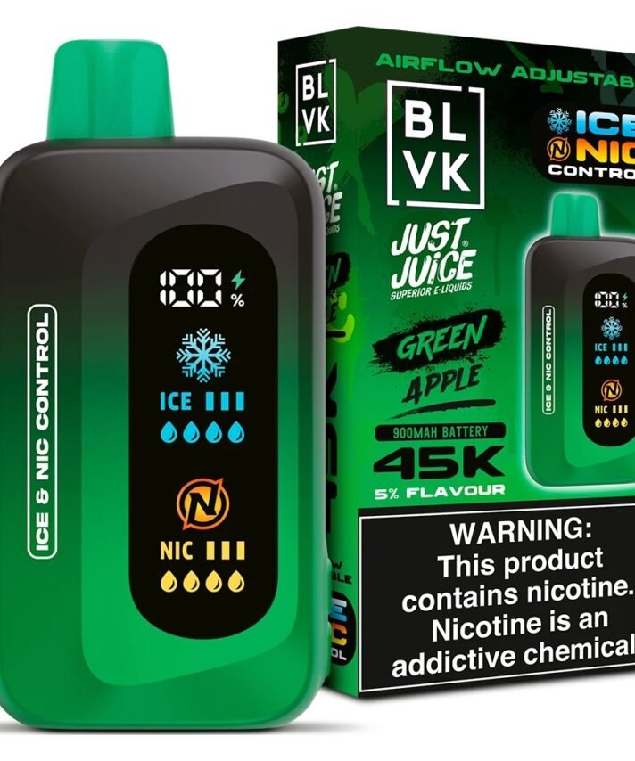 BLVK JUST JUICE 45K GREEN APPLE