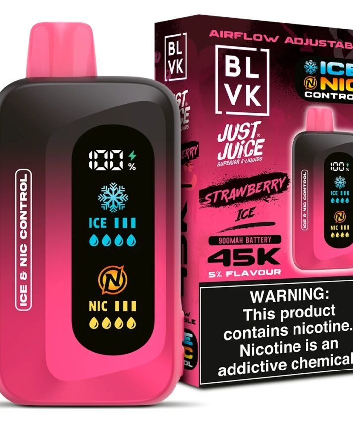 BLVK JUST JUICE 45K STRAWBERRY ICE