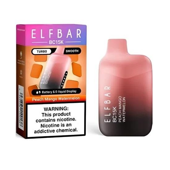 ELFBAR BC 15K PEACH MANGO WATERMELON