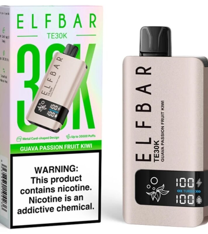 ELFBAR DISP TE30K 5% GUAVA PASSION FRUIT KIWI