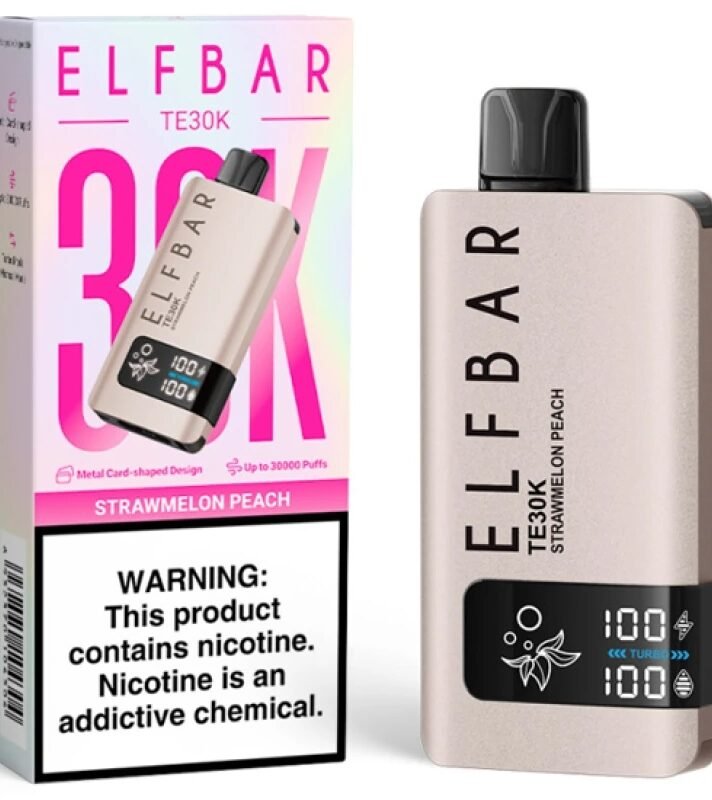 ELFBAR DISP TE30K 5% STRAWMELON PEACH
