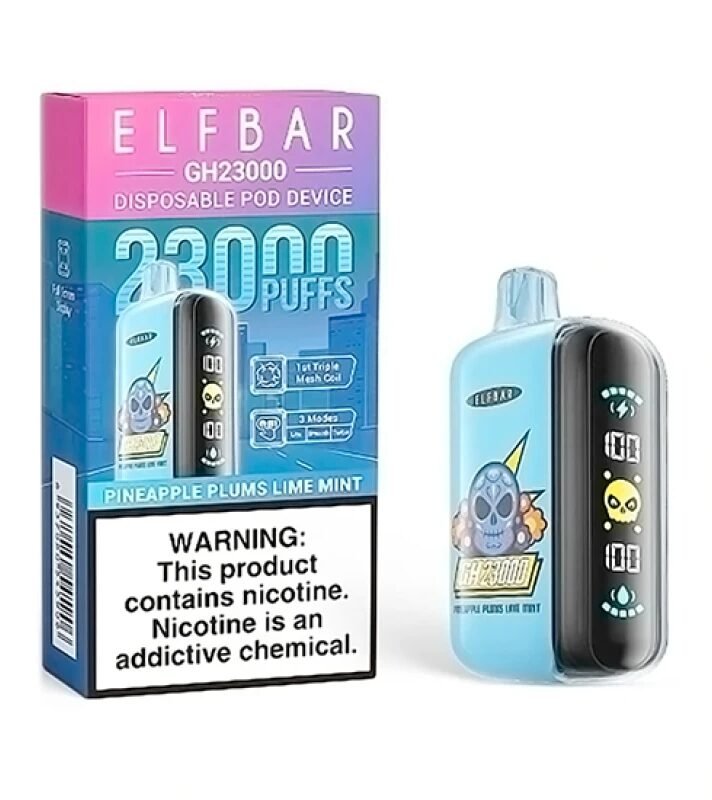 ELFBAR GH 23000 PINEAPPLE PLUMS LIME MINT
