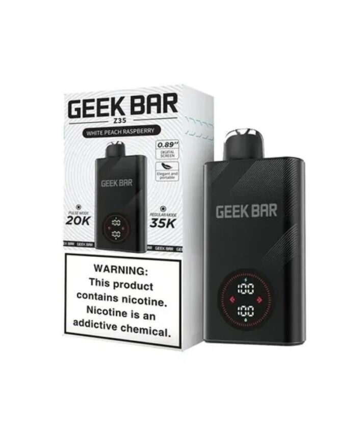 GEEKBAR Z35 WHITE PEACH RASPBERRY