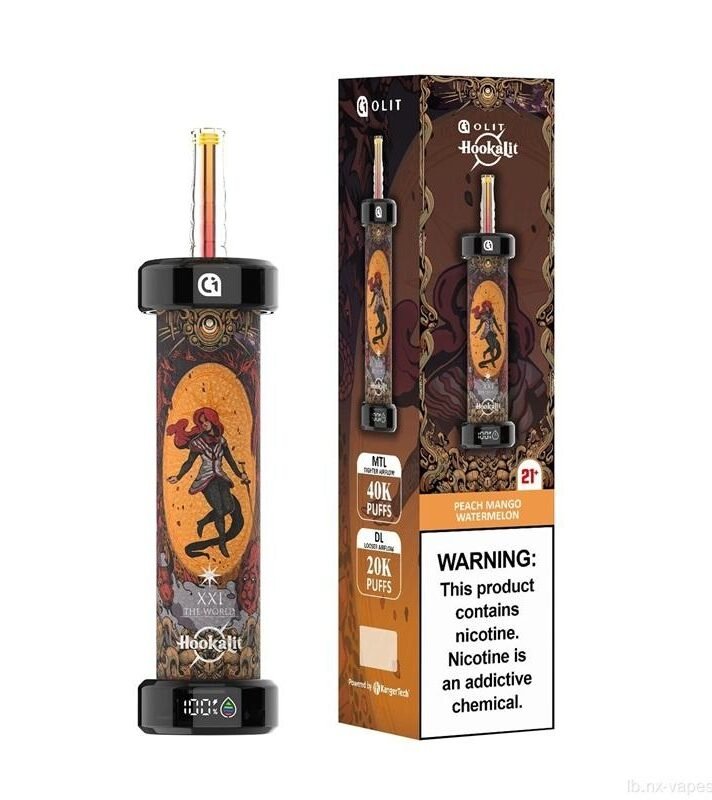 HOOKALIT 40K PEACH MANGO WATERMELON