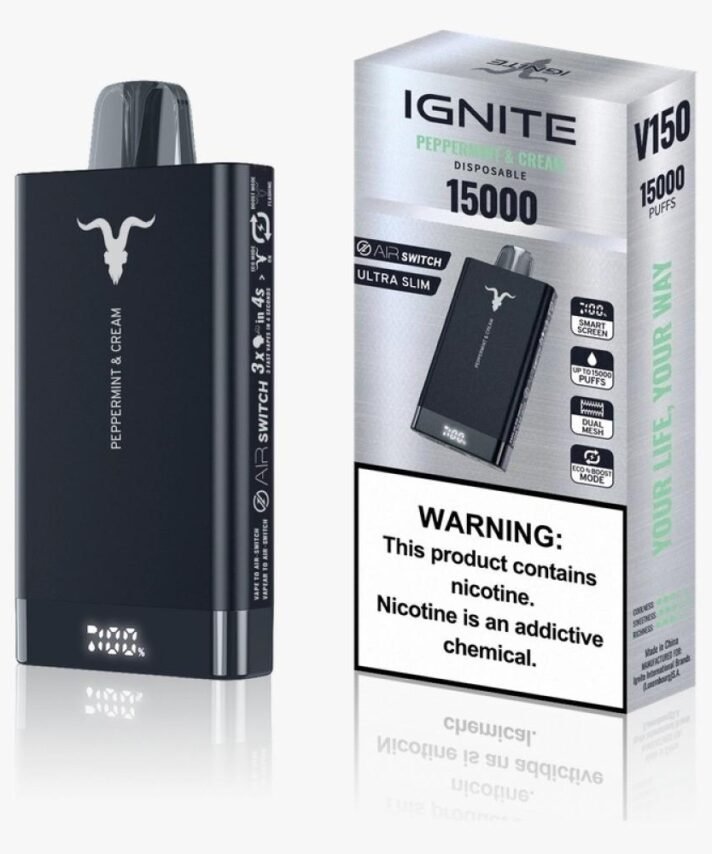 IGNITE V150 PEPPERMINT CREAM
