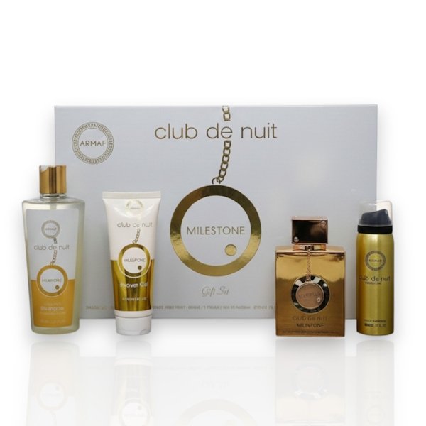 KIT PERFUME ARMAF CLUB DE NUIT MILESTONE 4PCS