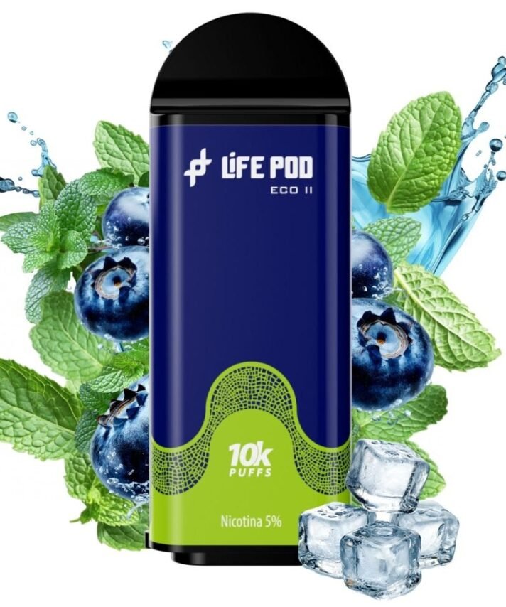 LIFE POD ECO II CART 10K BLUEBERRY MINT