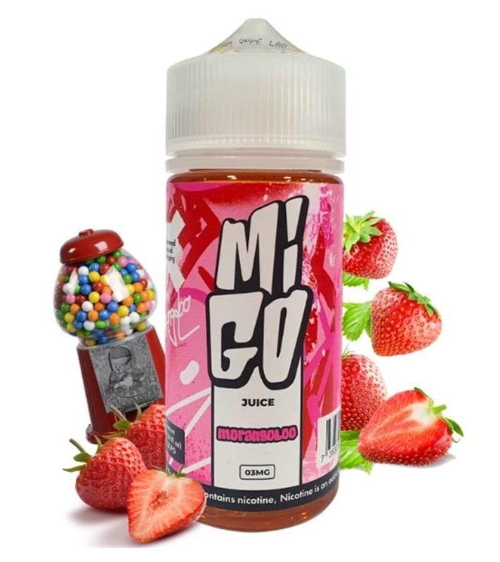 MIGO 100ML MORANGOLOO 3MG