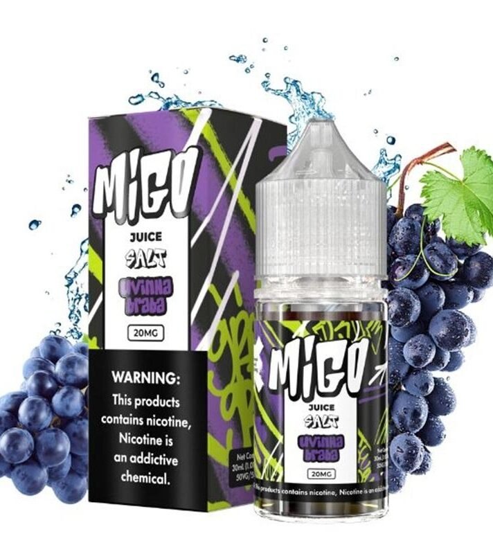 MIGO SALT UVINHA BRABA ICE 35MG 30ML