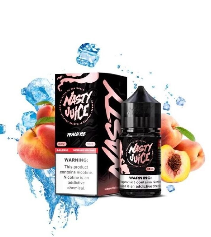 NASTY SALT WW SMOOTH PEACH ICE 35MG 30ML