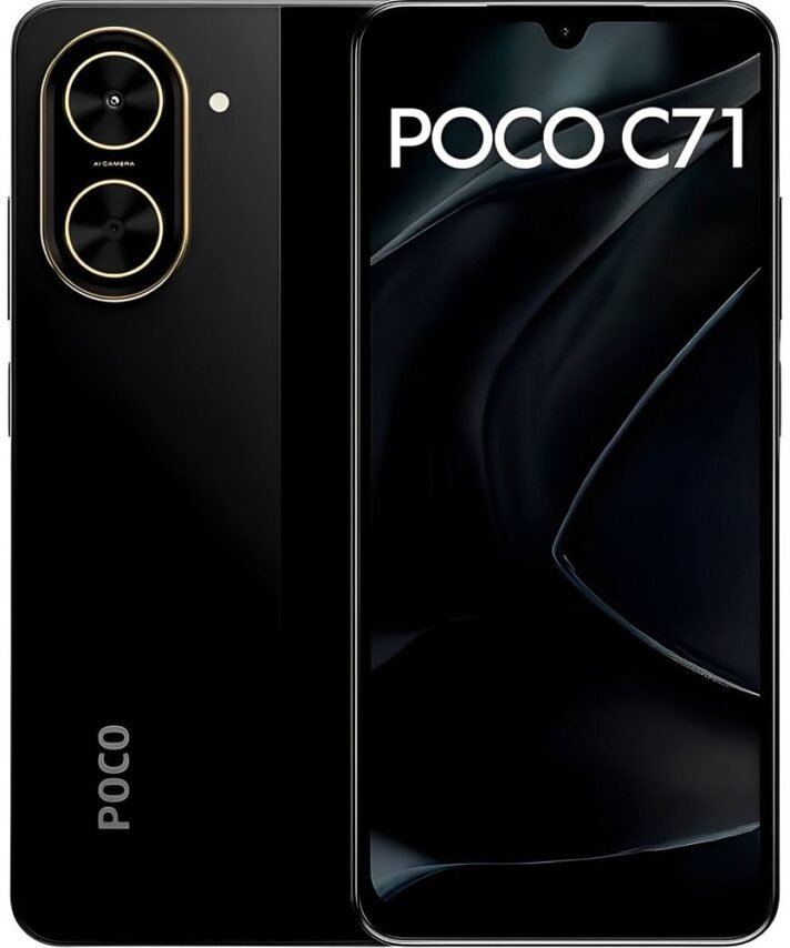 POCO C71 4 128GB BLACK