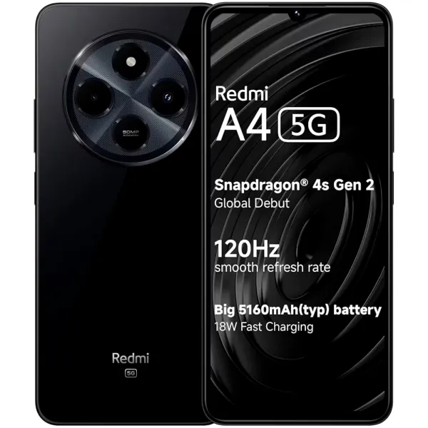 REDMI A4 5G 4/128GB BLACK GLOBAL