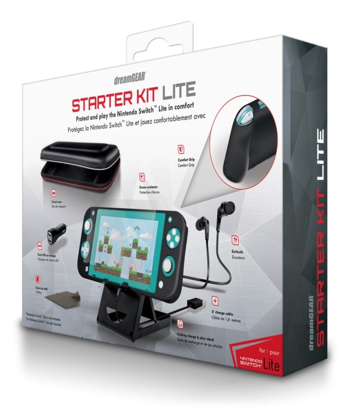 STARTER KIT DREAMGEAR PARA NINTENDO SWITCH LITE - (DGSWL-6530)