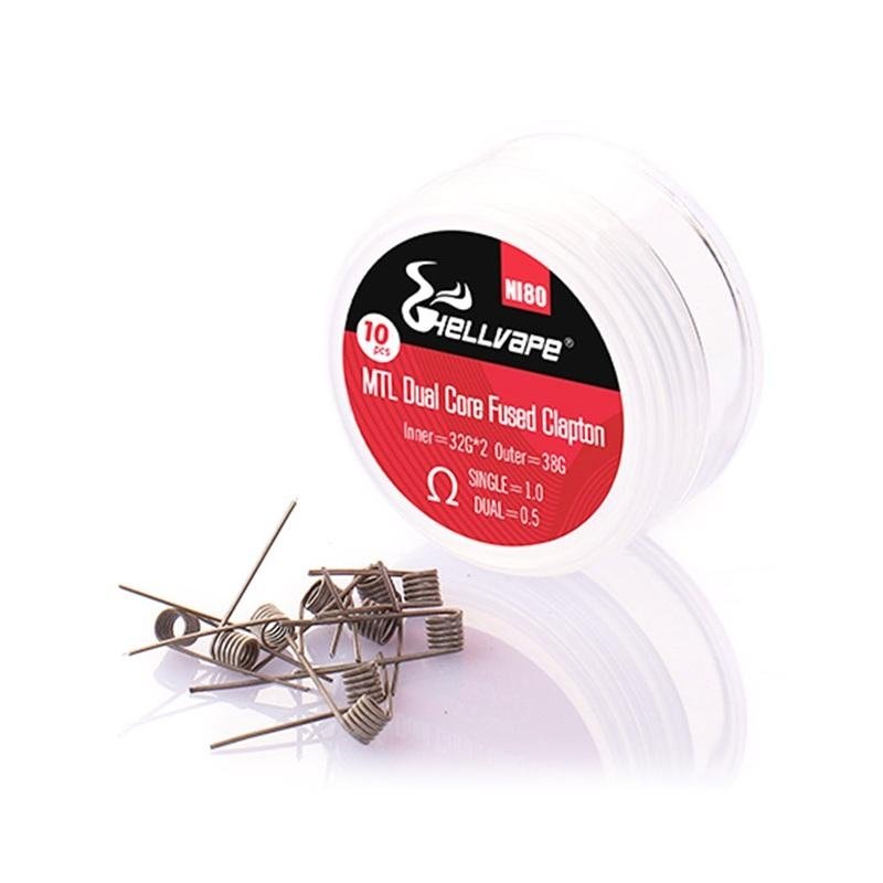 VAPE HELL VAPE NI80 MTL DUAL CORE FC 1.0