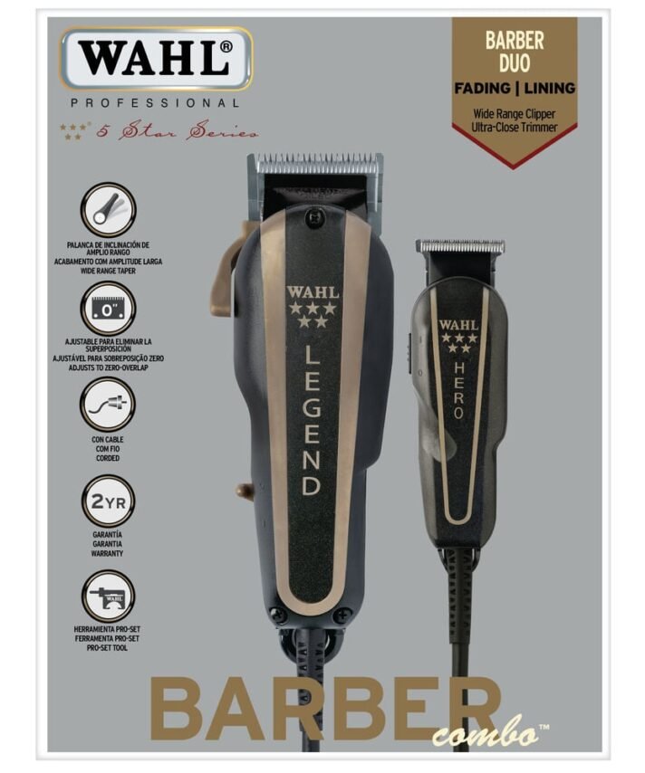WAHL BARBER COMBO CORDED LEGEND+HERO