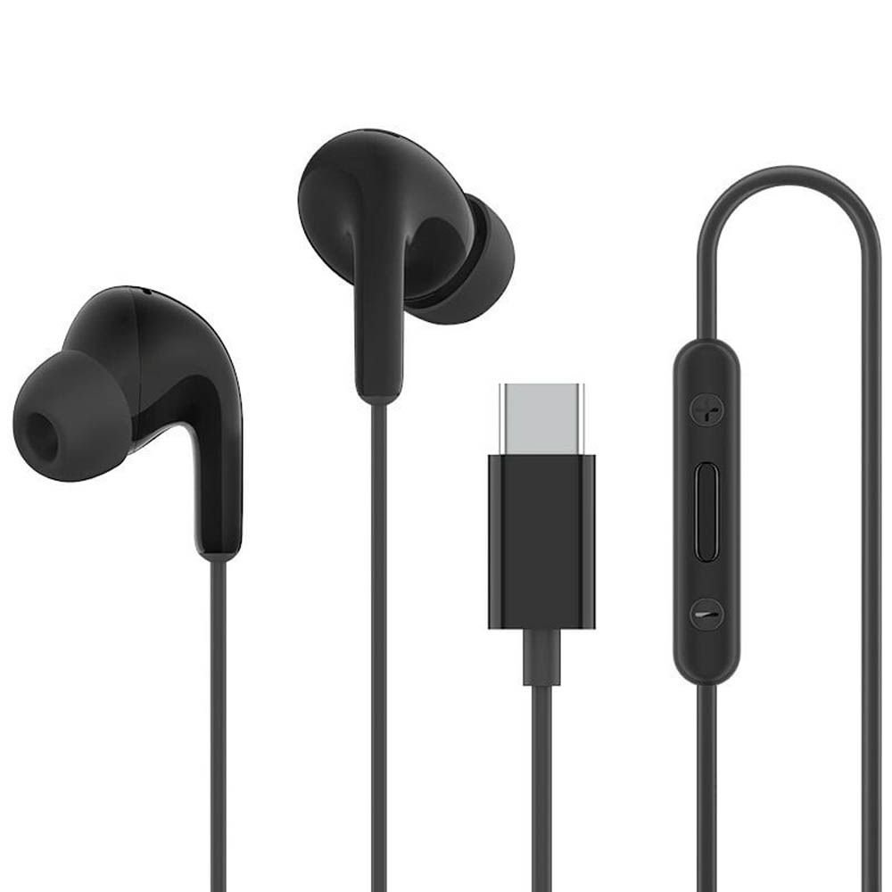 XIAOMI EARPHONES TYPE-C WIRE 1.25MTS BLACK