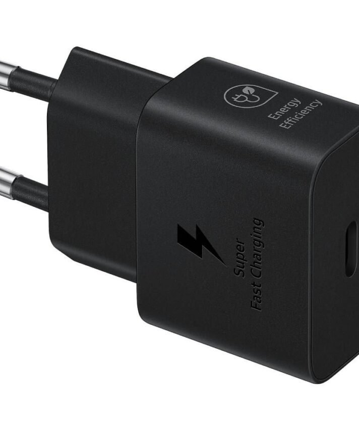 CARGADOR SAMSUNG USBC-C 25W NEGRO