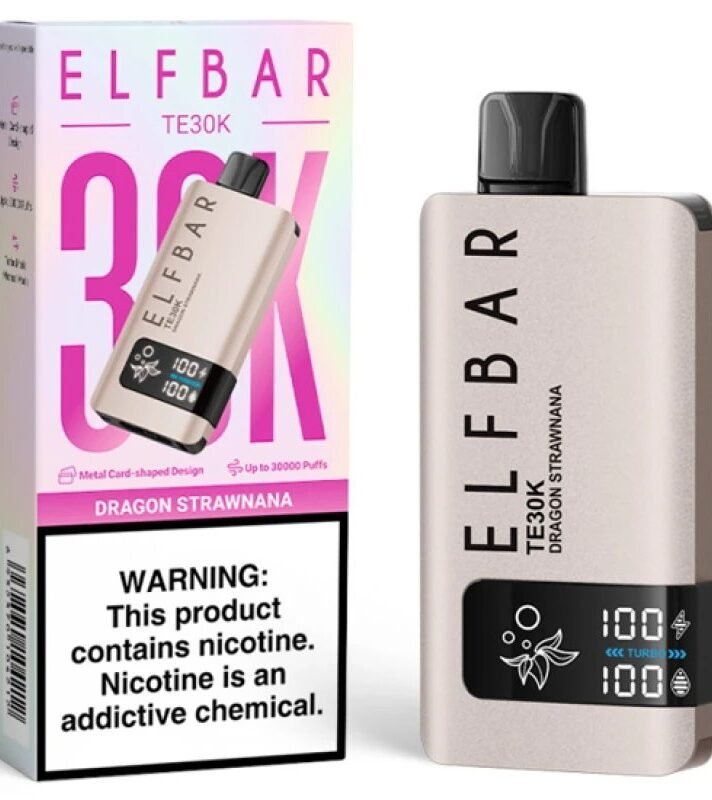 ELFBAR DISP TE30K 5% DRAGON STRAWNA