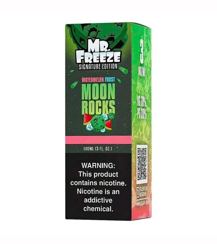 VAPE MR FREEZE MOON ROCKS WATERM FROST 3MG 100ML