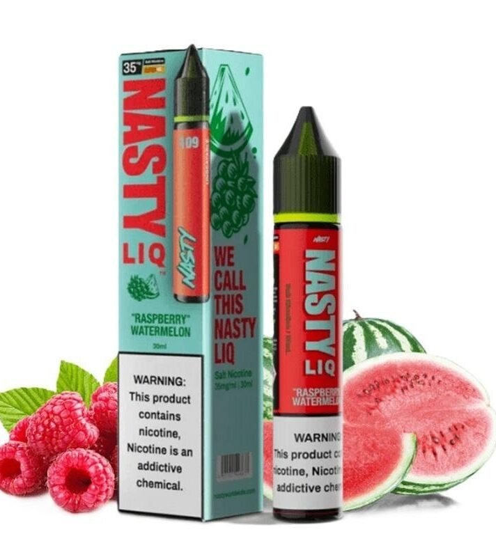 SALT NASTY 30ML NEW RASPB WATER 35M