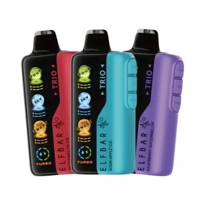 ELFBAR 40K TRIO BLACK MINT