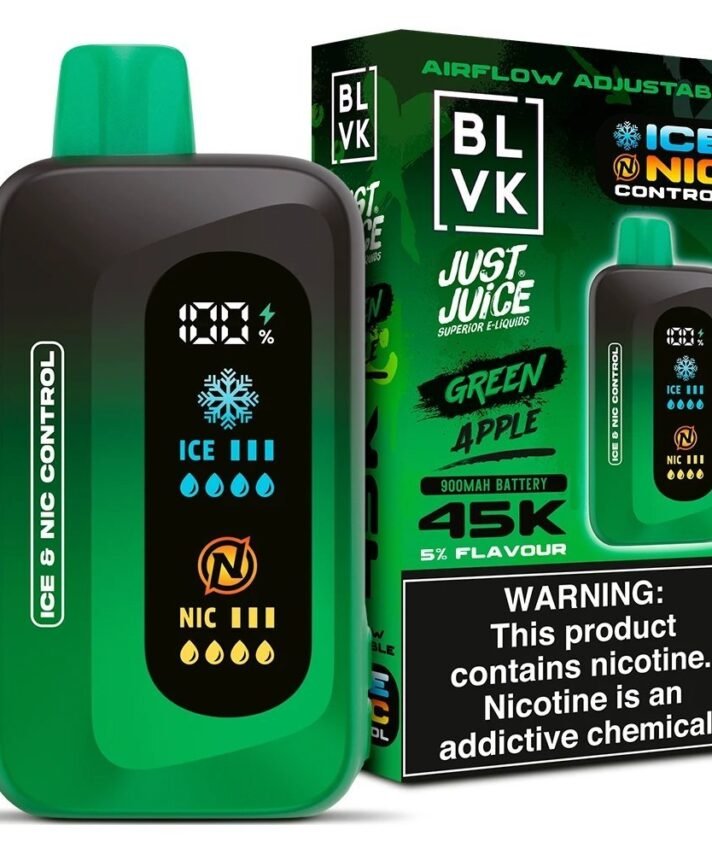 BLVK JUST JUICE 45K GREEN APPLE