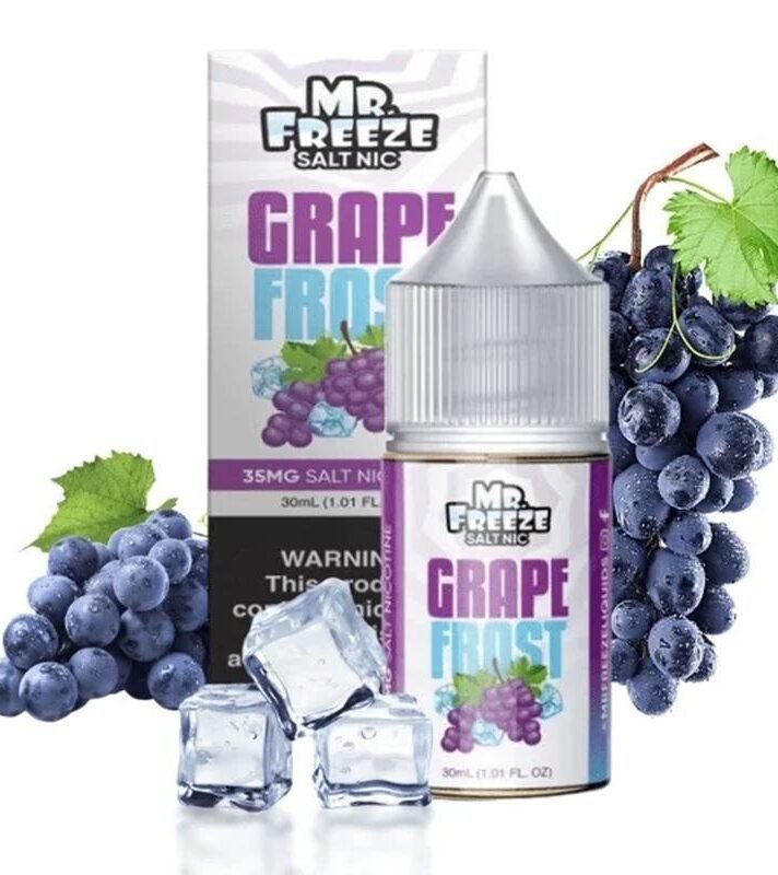VAPE MR FREEZE SALT GRAPE FROST 35MG