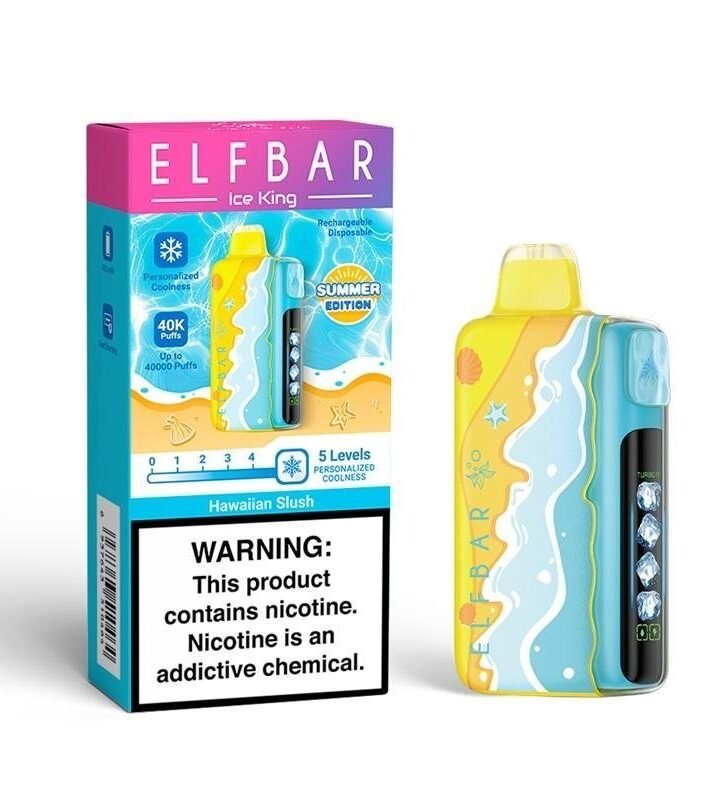 ELFBAR 40K ICE KING SUMMER GREEN APPLE SLUHS