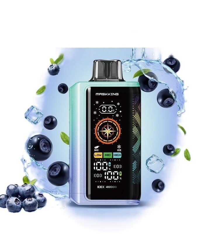 MASKKING ICEX 40K BLACK CHERRY PEACH