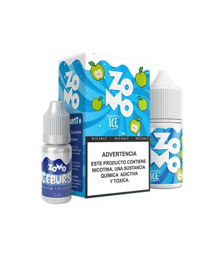 SALT ZOMO 30ML SALT GREEN APPLE ICE 20MG