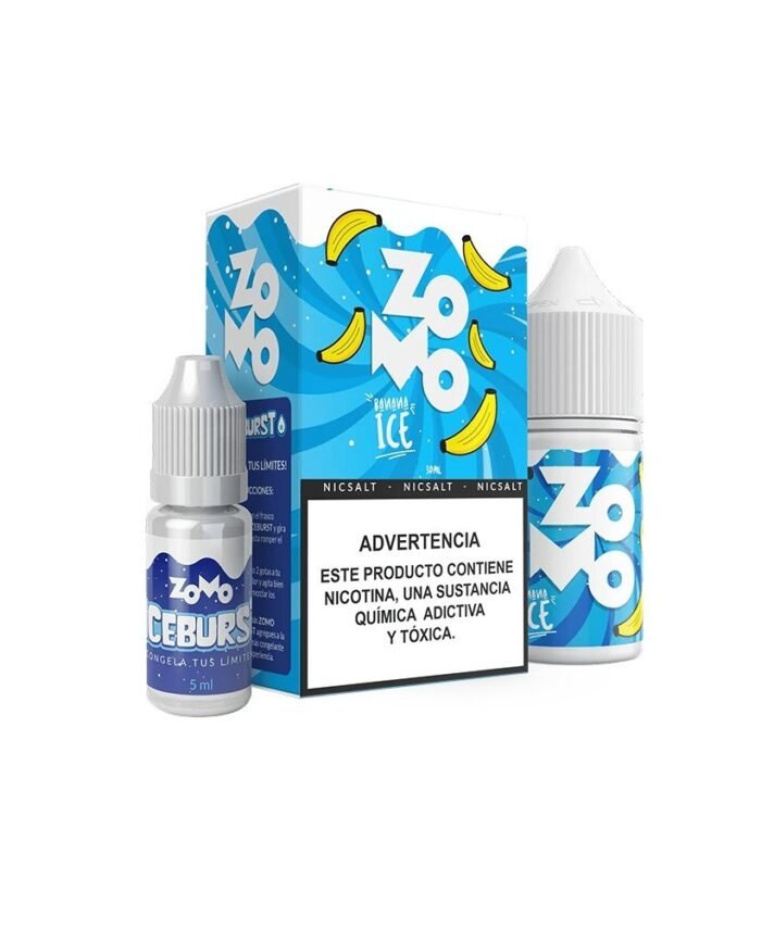 SALT ZOMO 30ML SALT BANANA ICE 20MG