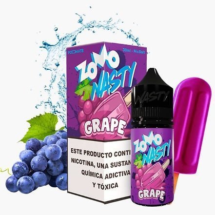 SALT ZOMO NASTY 30ML 35MG GRAPE