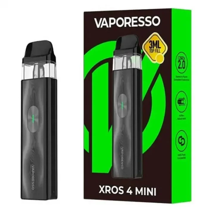 VAPORESSO XROS 4 MINI BLACK