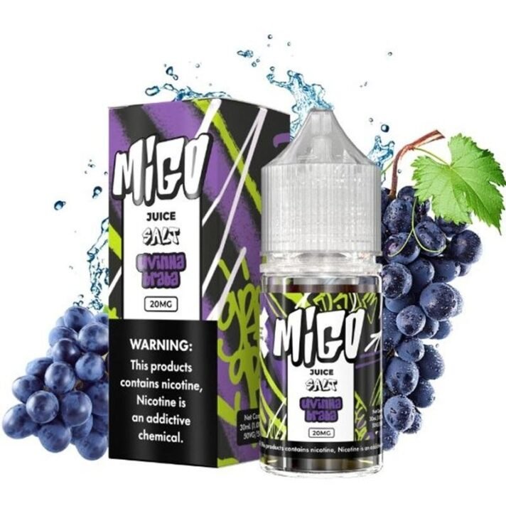 MIGO SALT UVINHA BRABA ICE 35MG 30ML