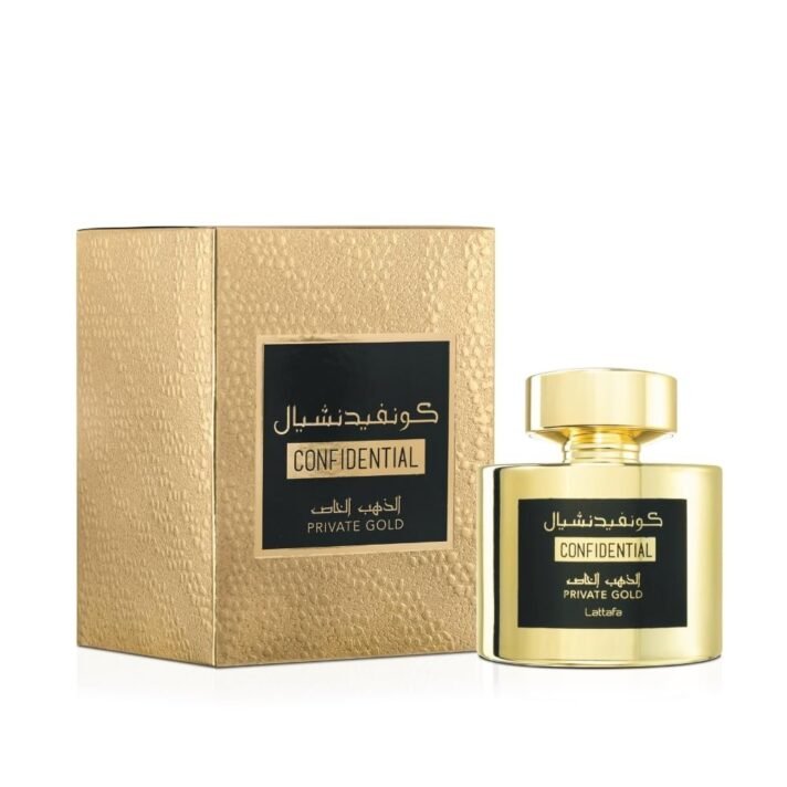 Lattafa Confidential Private Gold EDP Unissex 100ml