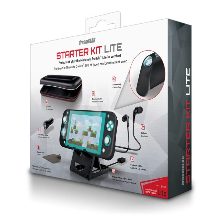STARTER KIT DREAMGEAR PARA NINTENDO SWITCH LITE - (DGSWL-6530)