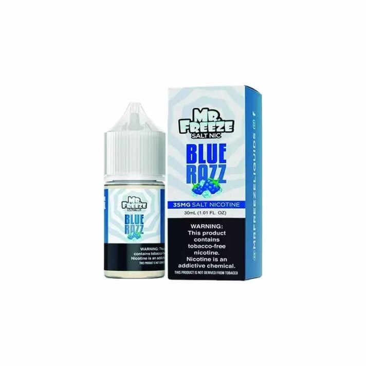 VAPE MR FREEZE SALT BLUE RAZZ 35MG 30ML