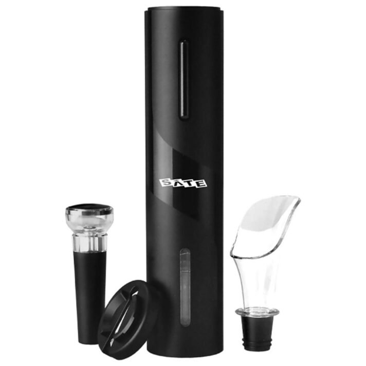 ABRIDOR DE VINO ELECTRICO SATELLITE WP010 BLACK