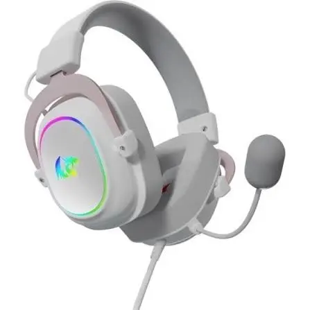 AURICULAR REDRAGON H510W PRO ZEUS WHITE WIRE