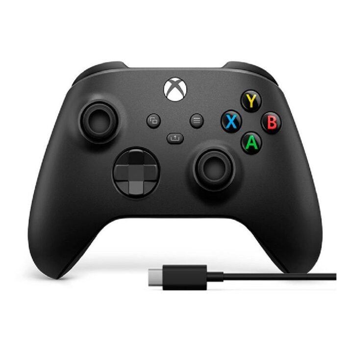 JOYSTICK MICROSOFT XBOX 360 C/CABLE BLACK