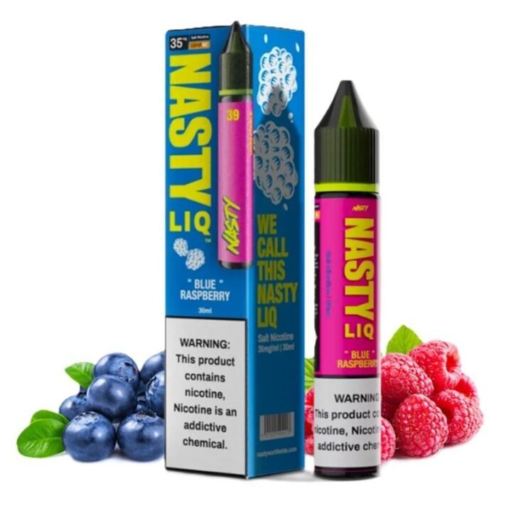 SALT NASTY 30ML NEW BLUE RASPB 35MG