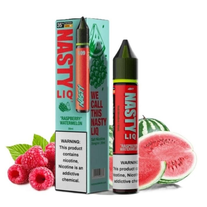 SALT NASTY 30ML NEW RASPB WATER 35M