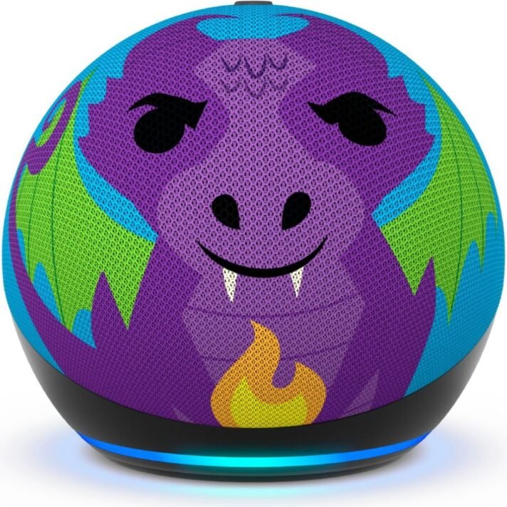AMAZON ALEXA ECHO DOT KIDS 5º GEN FIRE DRAGON