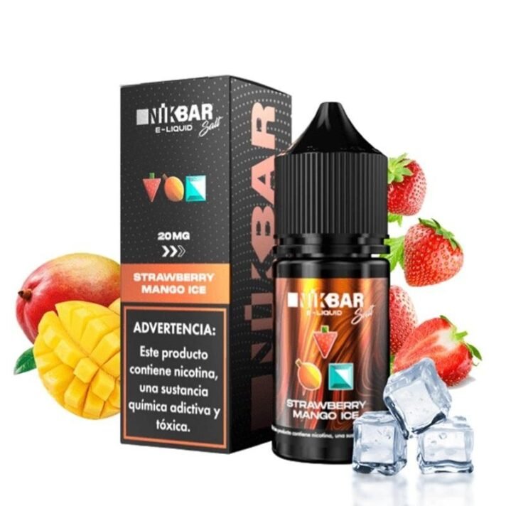 NIKBAR SALT 30ML 35MG STRAWBERRY MANGO ICE
