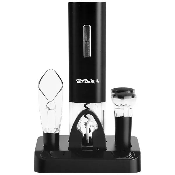 ABRIDOR DE VINO ELECTRICO SATELLITE WP011 BLACK