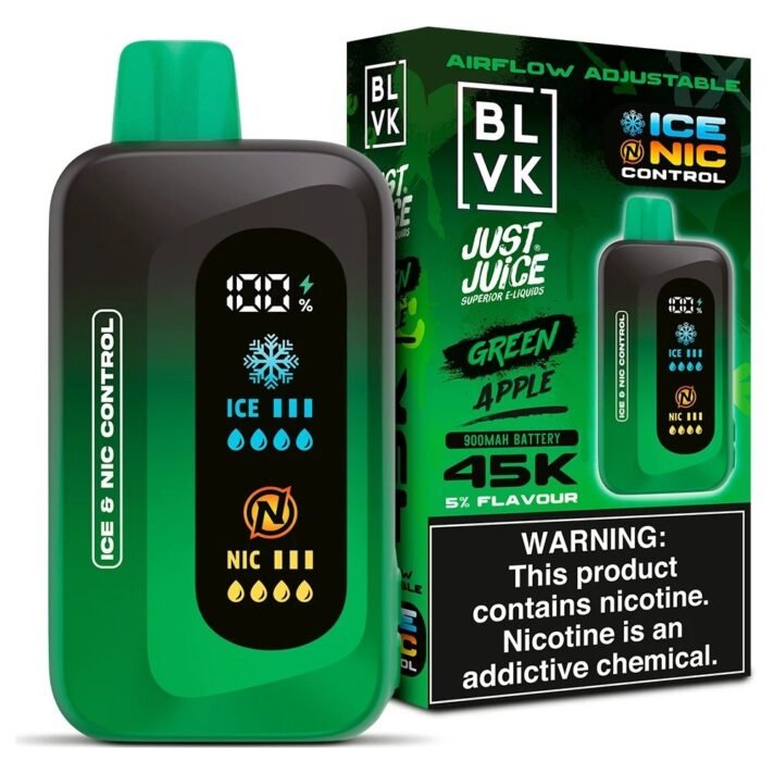 BLVK JUST JUICE 45K GREEN APPLE